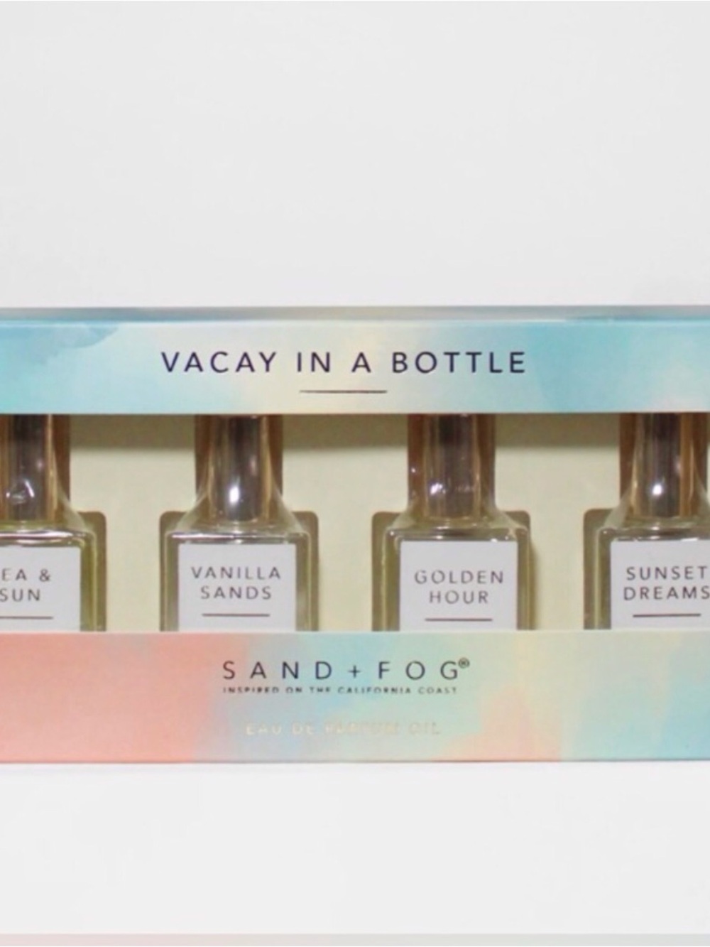 SAND+FOG Vacay in a Bottle Fragrance Set - Vanilla Sands & Golden Hour (Multi)